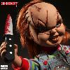 CHUCKY  (BRIDE OF) - AUTHENTIC MOVIE PROP REPLICA TAILLE 1/1 OFFICIELLE (PUPPET - DESIGNER SERIES SCARRED - MEZCO)
