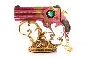 BAYONETTA - PISTOLET ARSENAL DEMONIAQUE "ROSEMARY" SCARBOROUGH FAIR OFFICIEL LIMITED EDITION ECHELLE 1/1, 32 CM (PROP REPLICA - FIRST 4 FIGURES - OFFICIALLY LICENSED)