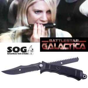 GALACTICA BATTLESTAR - STARBUCK COUTEAU OFFICIEL (OFFICIALLY LICENSED SOG)