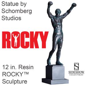 ROCKY BALBOA - STATUE 12 INCH. RESIN ROCKY™ SCULPTURE OFFICIELLE (SCHOMBERG STUDIOS - SIDESHOW) 