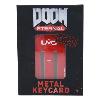 DOOM ETERNAL - REPLIQUE KEYCARD TOUT METAL OFFICIELLE LIMITED EDITION (LICENCE BETHESDA  SOFTWORKS)