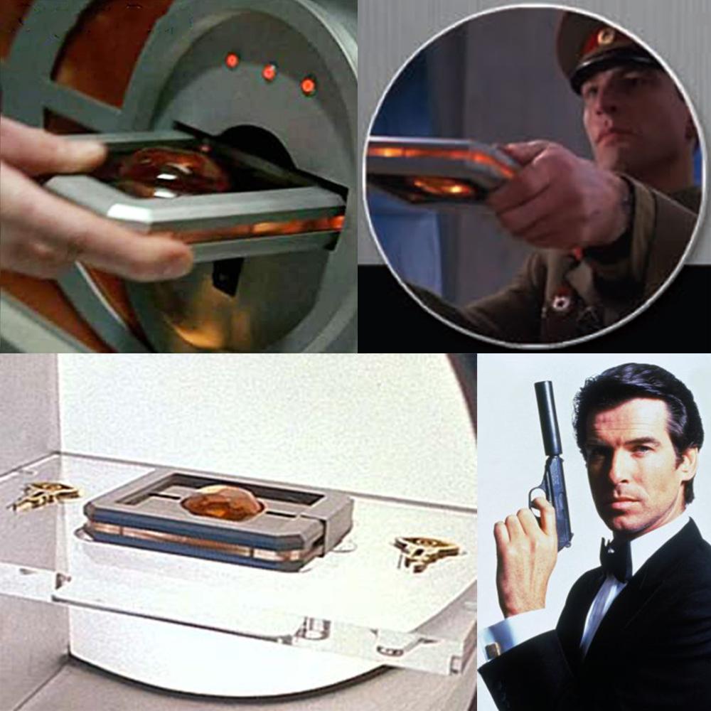 JAMES BOND GOLDENEYE LENS & KEYS LIMITED EDITION PROP REPLICA