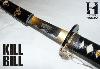 KILL BILL - THE BRIDE (LA MARIEE) KATANA : PACK OFFICIEL HATTORI HANZO SABRE FORGE MAIN (PRACTICAL - LICENCE HATTORI HANZO)