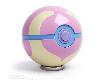 POKEMON - SOIN BALL (HEAL BALL) TOUT METAL OFFICIEL AVEC PRESENTOIR ET FONCTION ELETRONIQUE (DIE CAST - THE WAND COMPAGNY LTD.)