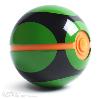 POKEMON - SOMBRE BALL (DUSK BALL) TOUT METAL OFFICIEL AVEC PRESENTOIR ET FONCTION ELETRONIQUE (DIE CAST - THE WAND COMPAGNY LTD.)