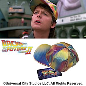 RETOUR VERS LE FUTUR 2 - CASQUETTE DE MARTY MCFLY OFFICIELLE (SOUS LICENCE ©UNIVERSAL CITY STUDIOS / BACK TO THE FUTURE II ™)