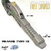 STAR TREK : FIRST CONTACT - PACK PHASER TYPE II & PHASER TYPE III OFFICIELS VERSION CUSTOM  AVEC FONCTION ELECTRONIQUE ET TIR DE CARTOUCHE PVC (ECHELLE 1/1 - NERF LMTD - HASBRO)