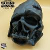 STAR WARS - CASQUE DARK VADOR "FONDU" REPLIQUE TAILLE REELLE FAIT MAIN (REPRODUCTION ARTISANALE ART REPLICAS - "PYRE" DARTH VADER MELTED HELMET)