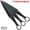 THE EXPENDABLES - JASON STATHAM SET DE 3 COUTEAUX A LANCER KUNAI OFFICIEL (UNITED CUTLERY BRANDS)