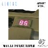  ALIENS - RIPLEY CUSTOM PULSE RIFLE M41A1 TOUT AUTOMATIQUE AVEC COMPTEUR A LED (ORIGINAL OLIVE GREEN VERSION - AIRSOFT SNOW WOLF)