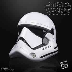 STAR WARS - CASQUE STORMTROOPER FIRST ORDER OFFICIEL AVEC CHANGEUR DE VOIX (HASBRO - THE BLACK SERIES)