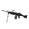 G.I. JOE : RETALIATION - MITRAILLEUSE M249 MKII HAUT DE GAMME EN METAL TOUT AUTOMATIQUE (A&K AIRSOFT - VERSION MODIFIEE 1,5 JOULES)