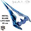 HALO - REPLIQUE LAME D’ ENERGIE SANGHEILI TYPE 1 STORM TOUT METAL (REPRODUCTION ART REPLICAS)