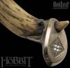 THE HOBBIT - EPEE "ORCRIST" DE THORIN OAKENSHIELD OFFICIELLE + SUPPORT BOIS DELUXE (UNITED CUTLERY)