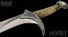 THE HOBBIT - EPEE "ORCRIST" DE THORIN OAKENSHIELD OFFICIELLE + SUPPORT BOIS DELUXE (UNITED CUTLERY)