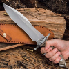 RAMBO V, LAST BLOOD - COUTEAU POIGNARD COUTEAU OFFICIEL HEARTSTOPPER AUTORISE PAR SYLVESTER STALLONE (LIONSGATE - SLYSTALLONESHOP - UNITED CUTLERY BRANDS)