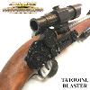 STAR WARS - REPLIQUE BLASTER MOUSQUET TATOOINE TOUT METAL ET BOIS VERITABLE (REPRODUCTION VERSION DENIX)