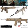 TERMINATOR SALVATION - FUSIL D'ASSAUT MAGPUL MASADA OFFICIEL HAUT DE GAMME TOUT AUTOMATIQUE