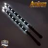 AVENGERS : INFINITY WAR - REPLIQUE 2 BATONS D'ESKRIMA DE BLACK WIDOW  ECHELLE 1/1 AVEC ECLAIRAGE PAR LED (REPRODUCTION ART REPLICAS)