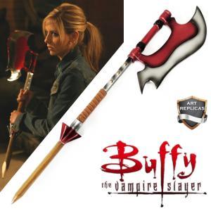 BUFFY CONTRE LES VAMPIRES (SERIE) - REPLIQUE HACHE FAUX "SCYTHE" BUFFY (BUFFY THE VAMPIRE SLAYER - REPRODUCTION ART REPLICAS)