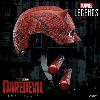 DAREDEVIL : BORN AGAIN - MASQUE & MATRAQUE OFFICIELS (MASK & BATON - HASBRO - MARVEL LEGENDS)