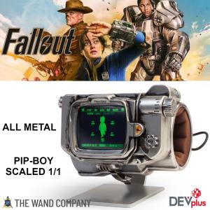 FALLOUT - REPLIQUE BRACELET FONCTIONNEL PIP-BOY OFFICIELLE TOUT METAL ECHELLE 1/1 (DIE-CAST REPLICA - DEV PLUS™ - FALLOUT™)
