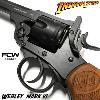 INDIANA JONES - REVOLVER WEBLEY MARK VI TOUT METAL & CROSSE BOIS VERITABLE (FCW AIRSOFT)