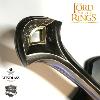 LOTR (LE SEIGNEUR DES ANNEAUX) - ANDURIL REPLIQUE NON-OFFICIELLE EPEE DU ROI ARAGORN ELESSAR LAME "AFFUTEE " FORGE MAIN AVEC SUPPORT BOIS (REPRODUCTION ART REPLICAS / WINDLASS STEELCRAFTS)