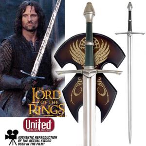LOTR (LE SEIGNEUR DES ANNEAUX) - ARAGORN STRIDER RANGER EPEE OFFICIELLE