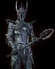 LOTR (LE SEIGNEUR DES ANNEAUX) - SAURON MASSE, BANNIERE ET ANNEAU OFFICIELS LIMITED EDITION (ECHELLE 1/1 - UNITED CUTLERY)