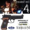 RESIDENT EVIL 4 (BIOHAZARD) - PISTOLET LEON SCOTT KENNEDY OFFICIEL S.T.A.R.S. AVEC RETOUR DE CULASSE (SOUS LICENCE CAPCOM - SAMURAI EDGE STAND. MOD. - MARUI )