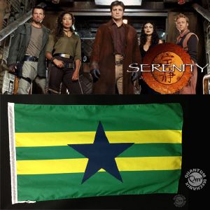 SERENITY - DRAPEAU "INDEPENDENTS" OFFICIEL 