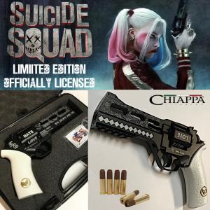 SUICIDE SQUAD - HARLEY QUINN REVOLVER OFFICIEL TOUT METAL LIMITED EDITION (CHIAPPA FIREARMS AIRSOFT)