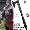 VIKINGS (SERIE) - REPLIQUE HACHE RAGNAR FORGE MAIN " AFFUTEE TRANCHANT " LIMITED EDITION (REPRODUCTION ART REPLICAS / WINDLASS STEELCRAFTS)