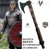 VIKINGS (SERIE) - REPLIQUE HACHE RAGNAR FORGE MAIN " AFFUTEE TRANCHANT " LIMITED EDITION (REPRODUCTION ART REPLICAS / WINDLASS STEELCRAFTS)