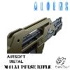  ALIENS - RIPLEY CUSTOM PULSE RIFLE M41A1 TOUT AUTOMATIQUE AVEC COMPTEUR A LED (ORIGINAL OLIVE GREEN VERSION - AIRSOFT SNOW WOLF)