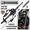 BLADE II - REPLIQUE SABRE KATANA DAYWALKER LAME "DAMAS" FORGE MAIN LIMITED EDITION (REPRODUCTION ART REPLICAS / WINDLASS STEELCRAFTS)
