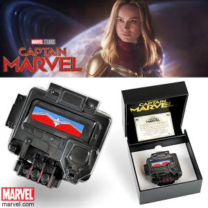 AVENGERS: ENDGAME - CAPTAIN MARVEL PAGER OFFICIEL BIPER ECHELLE 1/1 TOUT METAL (MODELE EXCLUSIF SAN DIEGO 2019 - MARVEL ™ - SALESONE ™)