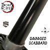DEMON SLAYER: KIMETSU NO YAIBA - REPLIQUE SABRE KATANA TANJIRO KAMADO LAME "DAMAS" FORGE MAIN LIMITED EDITION (FOURREAU ENDOMMAGÉ - REPRODUCTION ART REPLICAS / WINDLASS STEELCRAFTS)