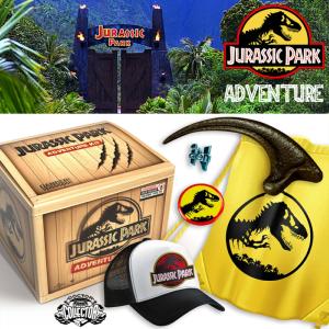 JURASSIC PARK - COFFRET ADVENTURE KIT AVEC GRIFFE VELOCIRAPTOR OFFICIEL