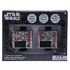 STAR WARS - LANDO CALRISSIAN BRACELET COMMUNICATEUR DE L'ALLIANCE REBELLE OFFICIEL AVEC SONS, LUMIERES & PROJECTEUR ORIGINAUX + FONCTION TALKIE-WALKIE (LICENCE LUCASFILM™ LTD. & DISNEY)