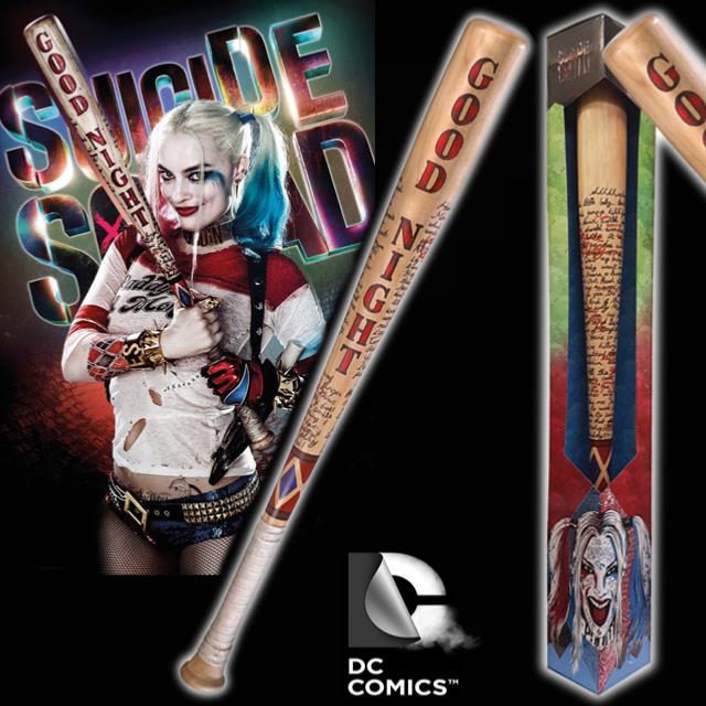 Suicide Squad réplique batte de baseball de Harley Quinn Good Night 80 cm