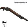 TERMINATOR 2 - SHOTGUN ROSE BOX WINCHESTER M1887 TOUT METAL & BOIS VERITABLE (GOLDEN EAGLE)