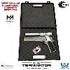 TERMINATOR - PISTOLET AMT HARDBALLER AVEC VISEE LASER TOUT METAL OFFICIEL ULTRA LIMITED EDITION (AIRSOFT AVEC RETOUR DE CULASSE - WESTERN ARMS - MAFIOSO AIRSOFT - MAGNA SYSTEM)