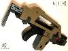 ALIENS - RIPLEY CUSTOM PULSE RIFLE M41A1 TOUT AUTOMATIQUE AVEC COMPTEUR A LED (VERSION SNOW WOLF)