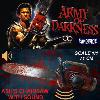 ARMY OF DARKNESS (EVIL DEAD 3) - ASH TRONÇONNEUSE OFFICIELLE ECHELLE 1/1 AVEC SON REALISTE (MGM - ASH'S CHAINSAW PROP REPLICA - SYNDICATE COLLECTIBLES)