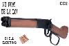 AU NOM DE LA LOI (STEVE MCQUEEN) - FUSIL WINCHESTER JOSH RANDALL TOUT EN METAL & BOIS VERITABLE (VERSION AIRSOFT CO2)