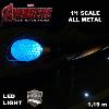 AVENGERS: AGE OF ULTRON - REPLIQUE SCEPTRE DE LOKI ECHELLE 1/1 TOUT METAL AVEC SUPPORT ECLAIRE PAR LEDS (REPRODUCTION ART REPLICAS)