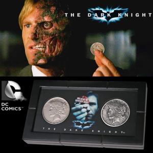 BATMAN, THE DARK KNIGHT - PIECES OFFICIELLES HARVEY DENT & DOUBLE FACE (DC COMICS - HARVEY DENT & TWO-FACE)