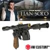 STAR WARS : A SOLO STORY - HAN SOLO BLASTER TOUT METAL LIMITED EDITION (VERSION AIRSOFT